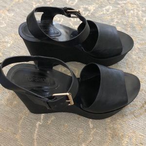 Topshop platform heels size 9.5